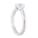 Platinum 0.95ct Diamond Solitaire Ring