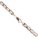 9ct Yellow Gold Flat Mariner Chain 16"