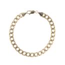 9ct Yellow Gold Curb Bracelet 9.5"