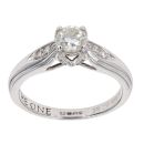 9ct White Gold 0.50ct Diamond Solitaire Ring