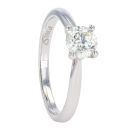 Platinum 0.75ct Diamond Solitaire Ring