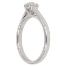 18ct White Gold 0.50ct Brilliant Cut Diamond Solitaire Ring