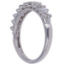 18ct Yellow Gold 0.65ct Brilliant Cut Diamond Half Eternity Ring