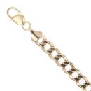 9ct Yellow Gold Curb Bracelet 8.5"
