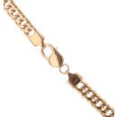 9ct Yellow Gold Double Curb Chain 20"