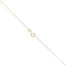 18ct Yellow Gold 0.50ct Brilliant Cut Diamond Trilogy Pendant And Chain 18"