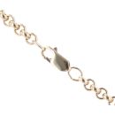 9ct Yellow Gold Patterned Hallmarked Ingot Pendant And Chain 26"