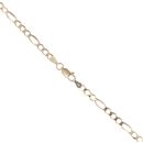 9ct Yellow Gold Figaro Chain 18"