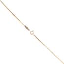 9ct Yellow Gold Patterned Ingot Pendant and Chain 24"