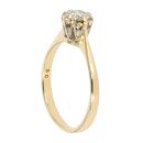 18ct Yellow Gold 0.50ct Brilliant Cut Diamond Solitaire Ring