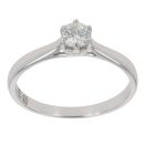 18ct White Gold 0.45ct Brilliant Cut Diamond Solitaire Ring