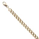 9ct Yellow Gold Curb Bracelet 8"