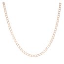 9ct Yellow Gold Square Curb Chain 20"