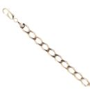 9ct Yellow Gold Curb Bracelet 8"