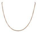 9ct Yellow Gold Fancy Chain 18"