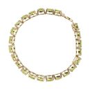 9ct Yellow Gold Chrysoberyl Bracelet 7.5"