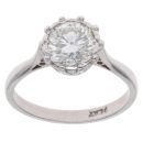 Platinum 1.20ct Diamond Solitaire Ring