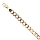 9ct Yellow Gold Curb Bracelet 9"