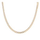 9ct Yellow Gold Curb Chain 28"