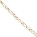 9ct Yellow Gold Figaro Chain 24"