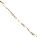 9ct Yellow Gold Curb Chain 18"