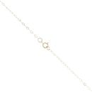 9ct Yellow Gold Blue Gemstone Teddybear Pendant and Chain 16"