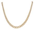 9ct Yellow Gold Curb Chain 26"