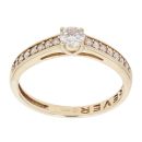 9ct Yellow Gold 0.40ct Brilliant Cut Diamond Solitaire Ring