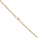 9ct Yellow Gold Rope Chain 16"