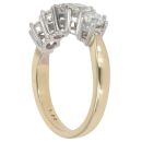 18ct Yellow Gold 1.00ct Brilliant Cut Diamond Five Stone Ring