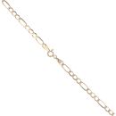 9ct Yellow Gold Figaro Chain 18"