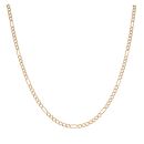 9ct Yellow Gold Figaro Chain 18"