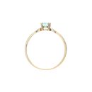 9ct Yellow Gold Blue Topaz Ring