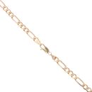 9ct Yellow Gold Figaro Chain 18"