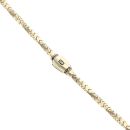 14ct Yellow Gold Monaco Spin Plain Lock Twist Chain 26"