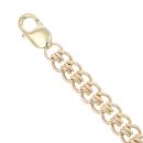 9ct Yellow Gold Spiral Bracelet 8"