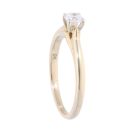 9ct Yellow Gold 0.25ct Diamond Solitaire Ring