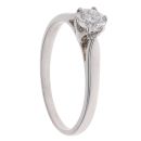 18ct White Gold 0.50ct Diamond Solitaire Ring