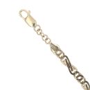 9ct Yellow Gold Fancy Bracelet 7.5"