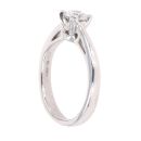 Platinum 0.50ct Brilliant Cut Diamond Solitaire Ring