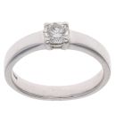 18ct White Gold 0.50ct Brilliant Cut Diamond Solitaire Ring