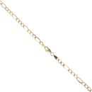 9ct Yellow Gold Figaro Chain 18"