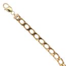 9ct Yellow Gold Curb Bracelet 9.5"