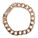 9ct Yellow Gold Curb Bracelet 8"
