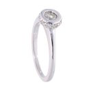 18ct White Gold 0.50ct Diamond Solitaire Ring