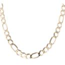 9ct Yellow Gold Figaro Chain 24"