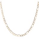 9ct Yellow Gold Figaro Chain 18"