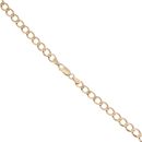 9ct Yellow Gold Curb Chain 22"