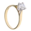 18ct Yellow Gold 0.70ct Diamond Solitaire Ring