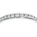 9ct White Gold 0.25ct Diamond Eternity Ring